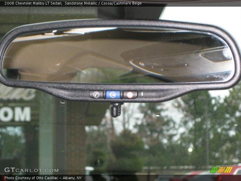 Sandstone Metallic / Cocoa/Cashmere Beige 2008 Chevrolet Malibu LT Sedan