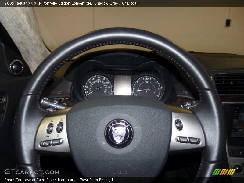 Shadow Gray / Charcoal 2009 Jaguar XK XKR Portfolio Edition Convertible