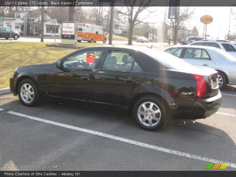 Black Raven / Cashmere 2007 Cadillac CTS Sedan