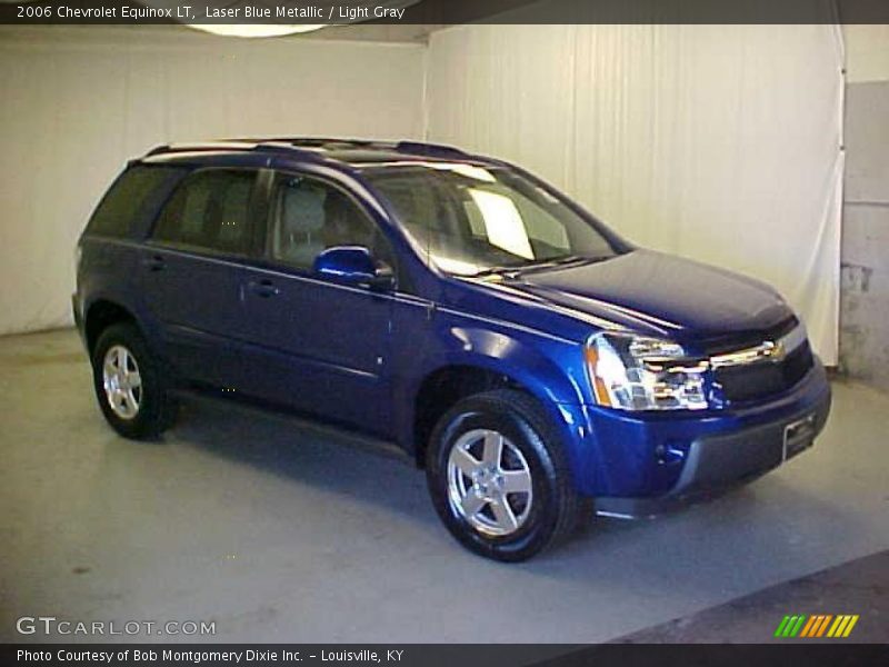 Laser Blue Metallic / Light Gray 2006 Chevrolet Equinox LT