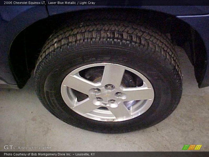 Laser Blue Metallic / Light Gray 2006 Chevrolet Equinox LT