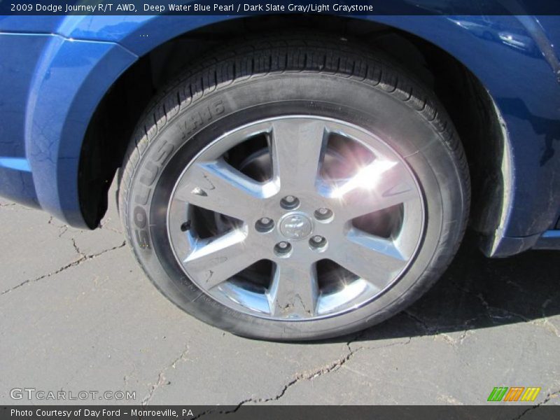Deep Water Blue Pearl / Dark Slate Gray/Light Graystone 2009 Dodge Journey R/T AWD