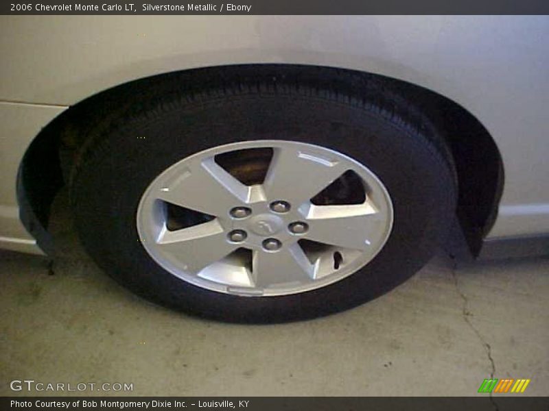 Silverstone Metallic / Ebony 2006 Chevrolet Monte Carlo LT