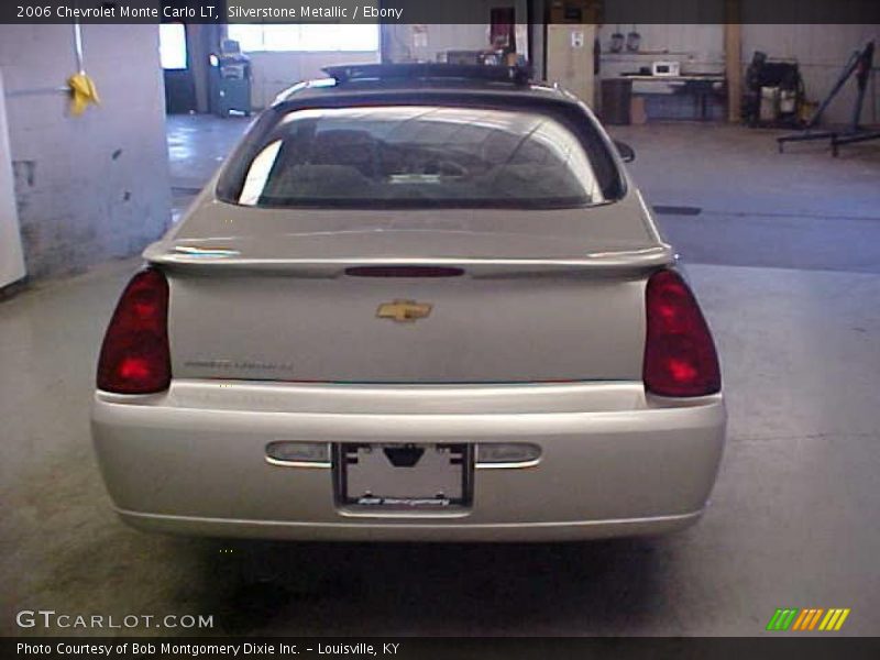Silverstone Metallic / Ebony 2006 Chevrolet Monte Carlo LT