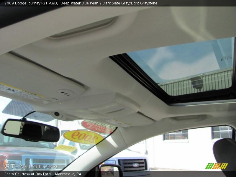 Deep Water Blue Pearl / Dark Slate Gray/Light Graystone 2009 Dodge Journey R/T AWD