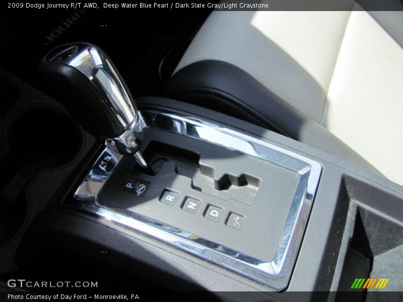 Deep Water Blue Pearl / Dark Slate Gray/Light Graystone 2009 Dodge Journey R/T AWD
