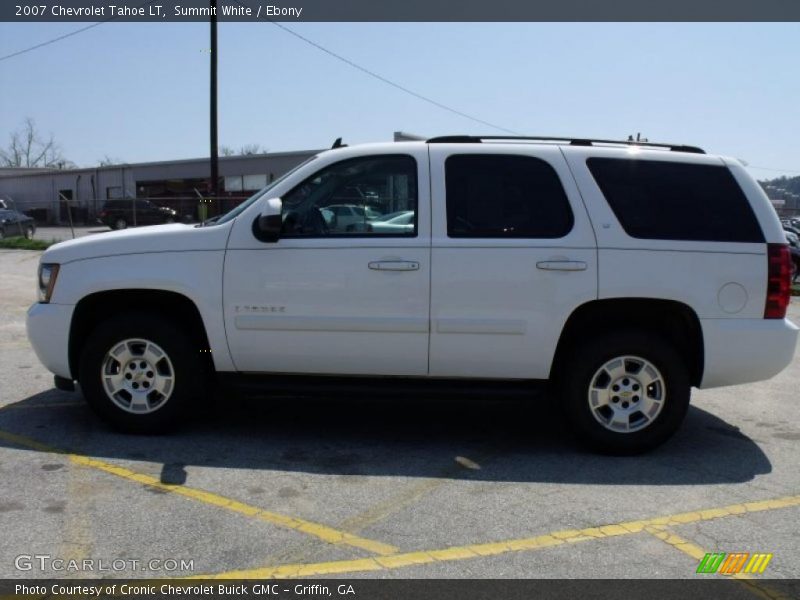 Summit White / Ebony 2007 Chevrolet Tahoe LT