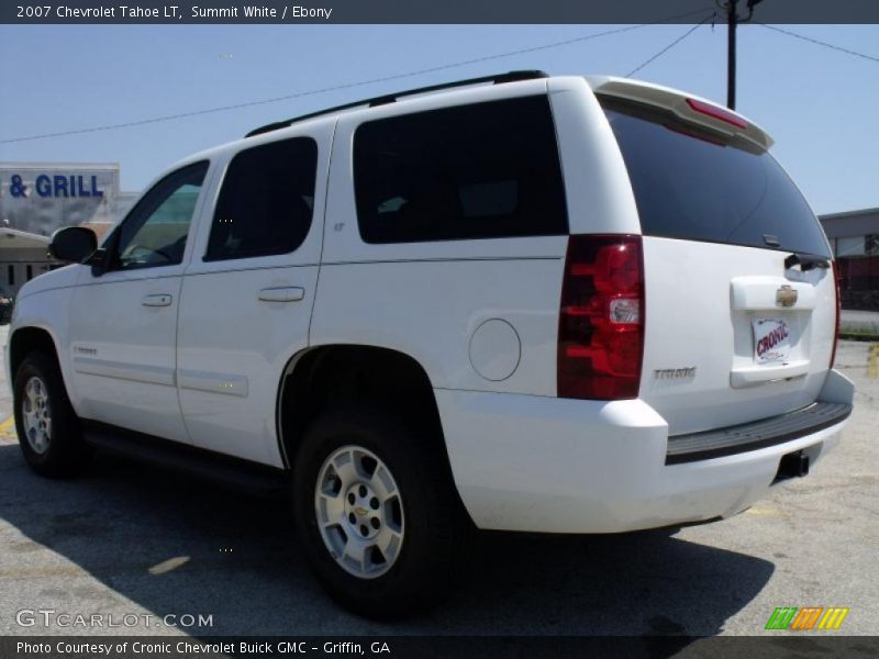 Summit White / Ebony 2007 Chevrolet Tahoe LT