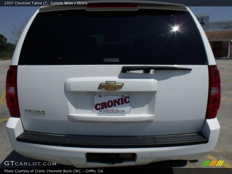 Summit White / Ebony 2007 Chevrolet Tahoe LT