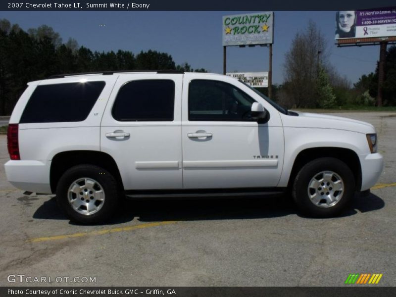 Summit White / Ebony 2007 Chevrolet Tahoe LT