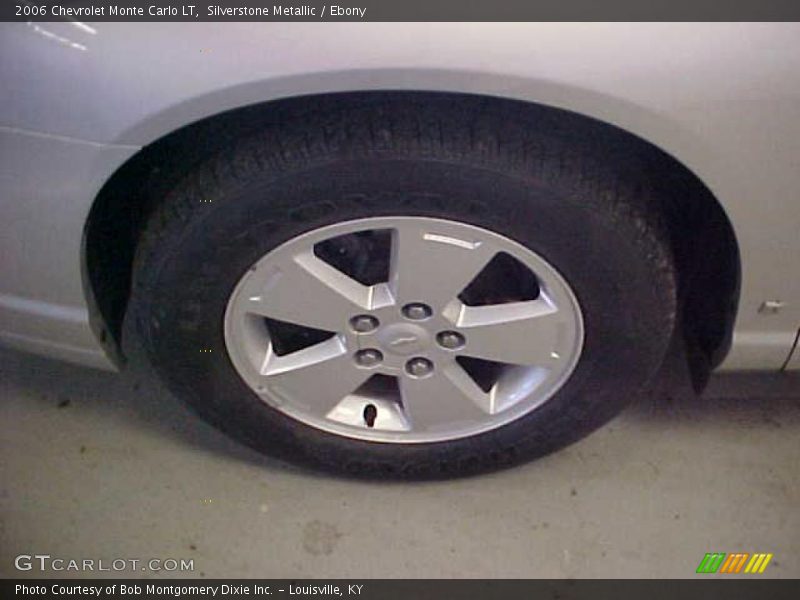 Silverstone Metallic / Ebony 2006 Chevrolet Monte Carlo LT