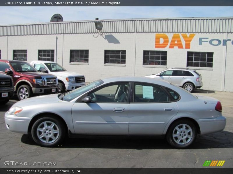 Silver Frost Metallic / Medium Graphite 2004 Ford Taurus LX Sedan