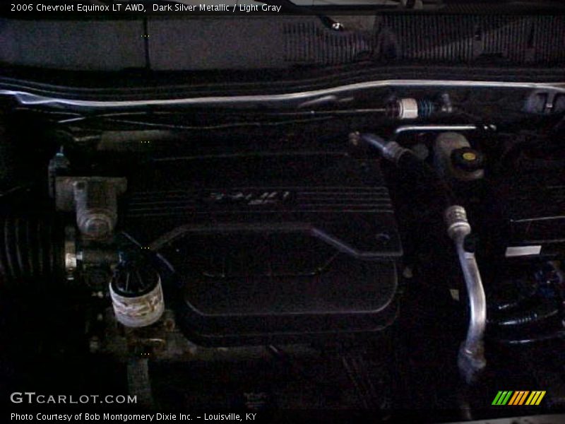 Dark Silver Metallic / Light Gray 2006 Chevrolet Equinox LT AWD