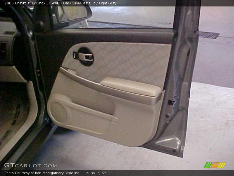 Dark Silver Metallic / Light Gray 2006 Chevrolet Equinox LT AWD