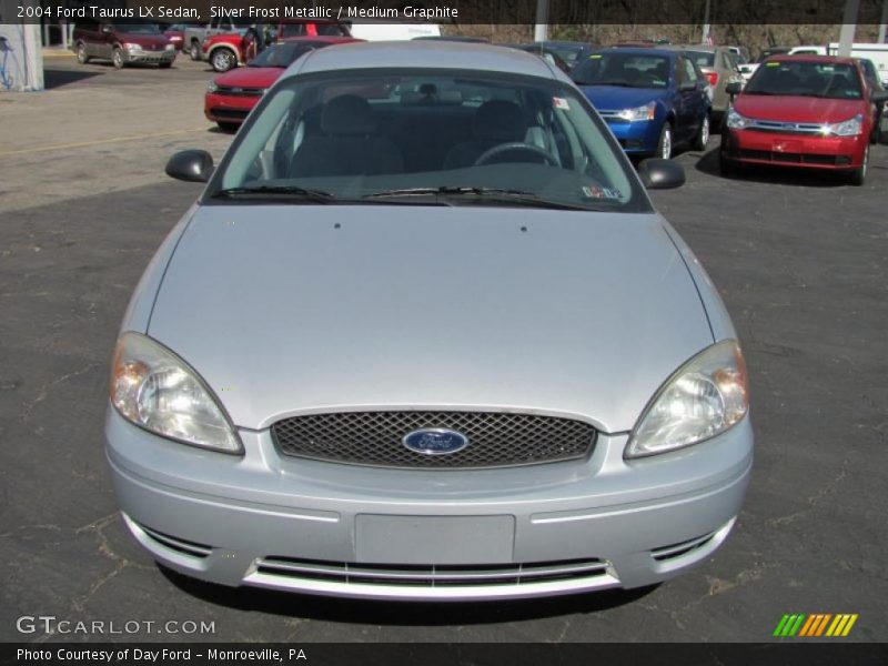 Silver Frost Metallic / Medium Graphite 2004 Ford Taurus LX Sedan