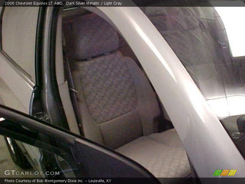 Dark Silver Metallic / Light Gray 2006 Chevrolet Equinox LT AWD