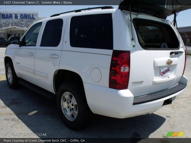 Summit White / Ebony 2007 Chevrolet Tahoe LT