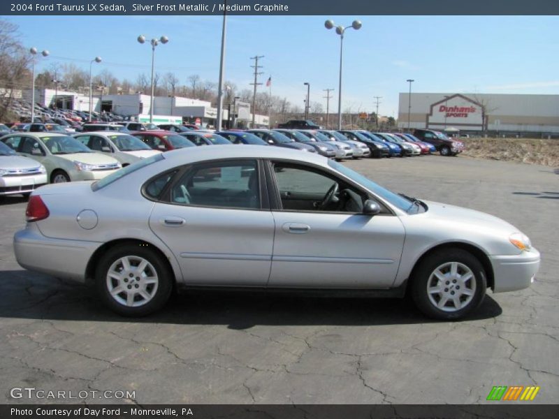 Silver Frost Metallic / Medium Graphite 2004 Ford Taurus LX Sedan