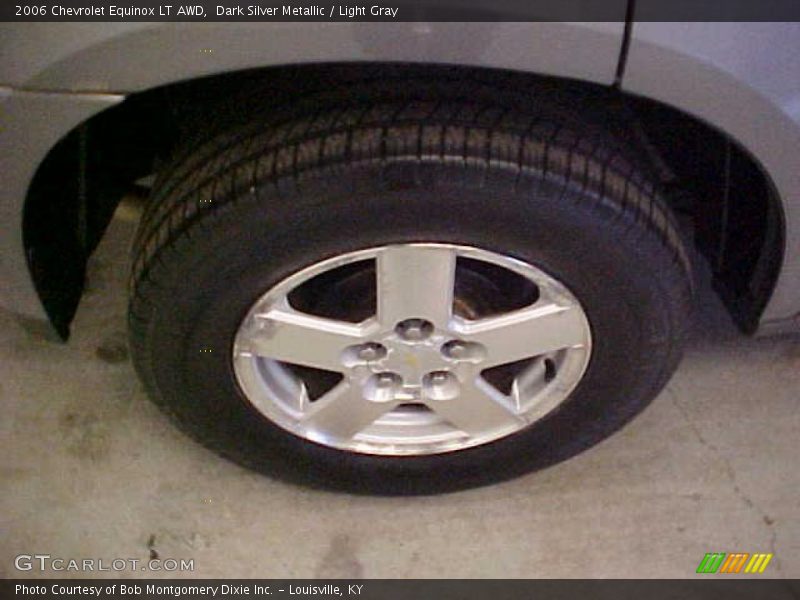 Dark Silver Metallic / Light Gray 2006 Chevrolet Equinox LT AWD
