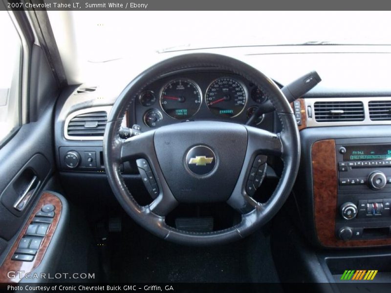 Summit White / Ebony 2007 Chevrolet Tahoe LT