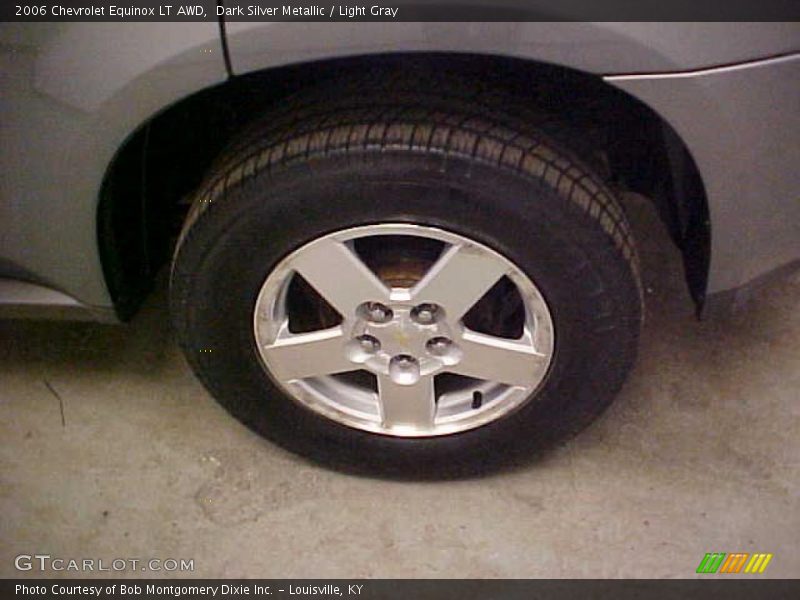 Dark Silver Metallic / Light Gray 2006 Chevrolet Equinox LT AWD