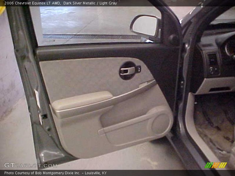 Dark Silver Metallic / Light Gray 2006 Chevrolet Equinox LT AWD
