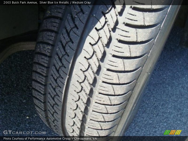 Silver Blue Ice Metallic / Medium Gray 2003 Buick Park Avenue