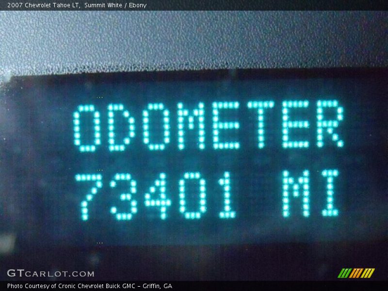 Summit White / Ebony 2007 Chevrolet Tahoe LT