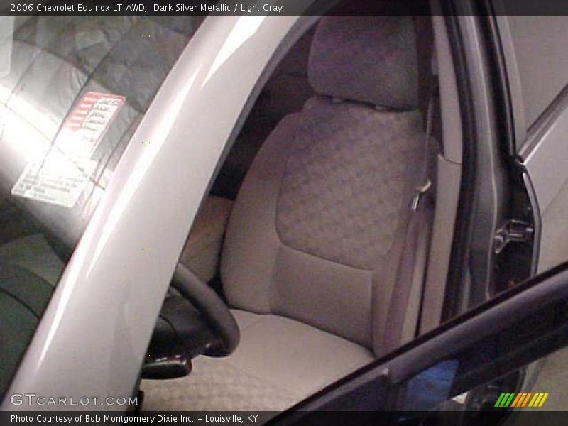 Dark Silver Metallic / Light Gray 2006 Chevrolet Equinox LT AWD