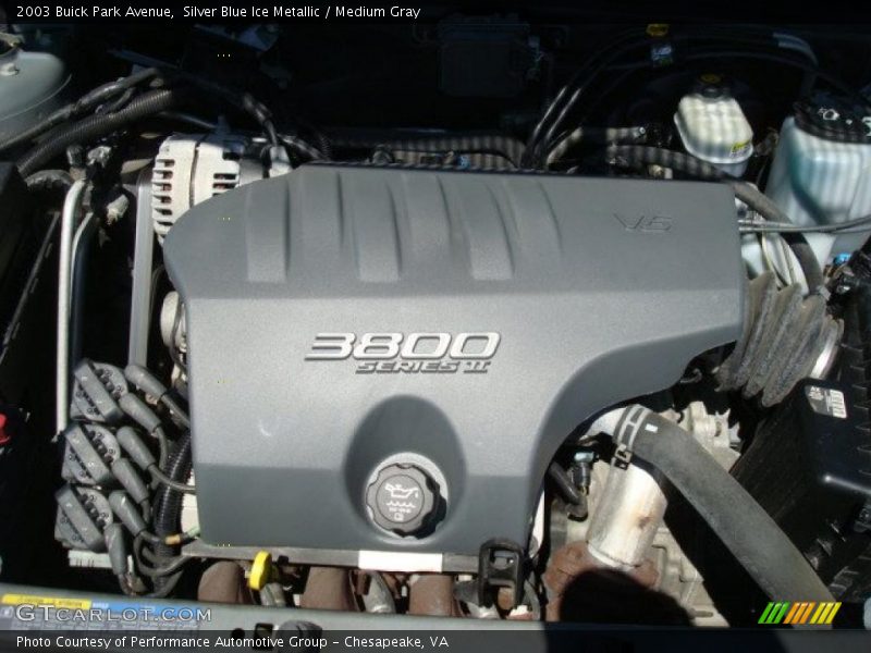 Silver Blue Ice Metallic / Medium Gray 2003 Buick Park Avenue