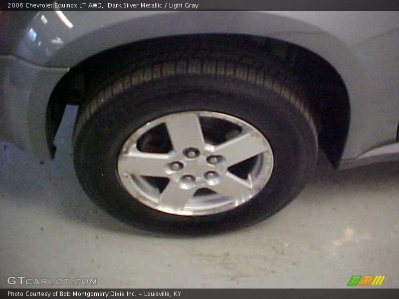 Dark Silver Metallic / Light Gray 2006 Chevrolet Equinox LT AWD