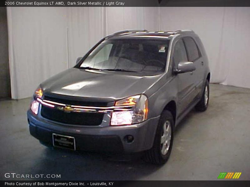 Dark Silver Metallic / Light Gray 2006 Chevrolet Equinox LT AWD