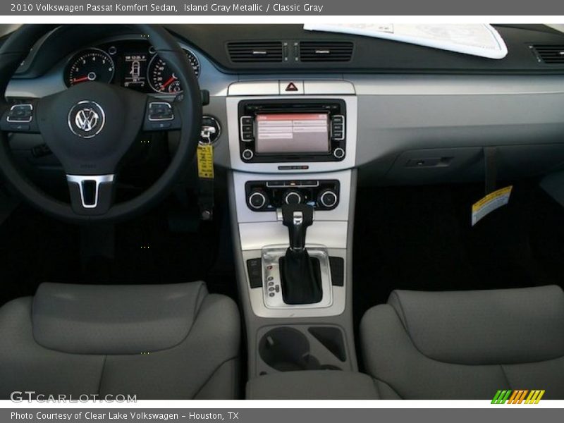 Island Gray Metallic / Classic Gray 2010 Volkswagen Passat Komfort Sedan