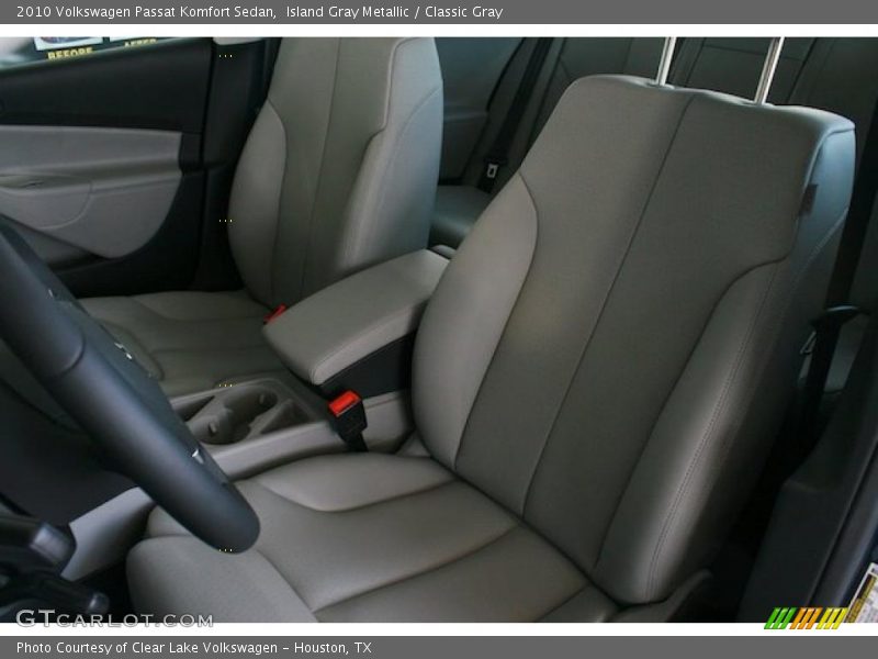 Island Gray Metallic / Classic Gray 2010 Volkswagen Passat Komfort Sedan