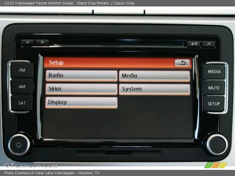 Island Gray Metallic / Classic Gray 2010 Volkswagen Passat Komfort Sedan