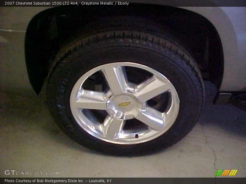 Graystone Metallic / Ebony 2007 Chevrolet Suburban 1500 LTZ 4x4