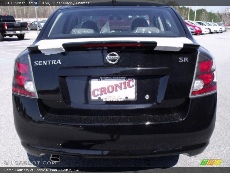 Super Black / Charcoal 2010 Nissan Sentra 2.0 SR