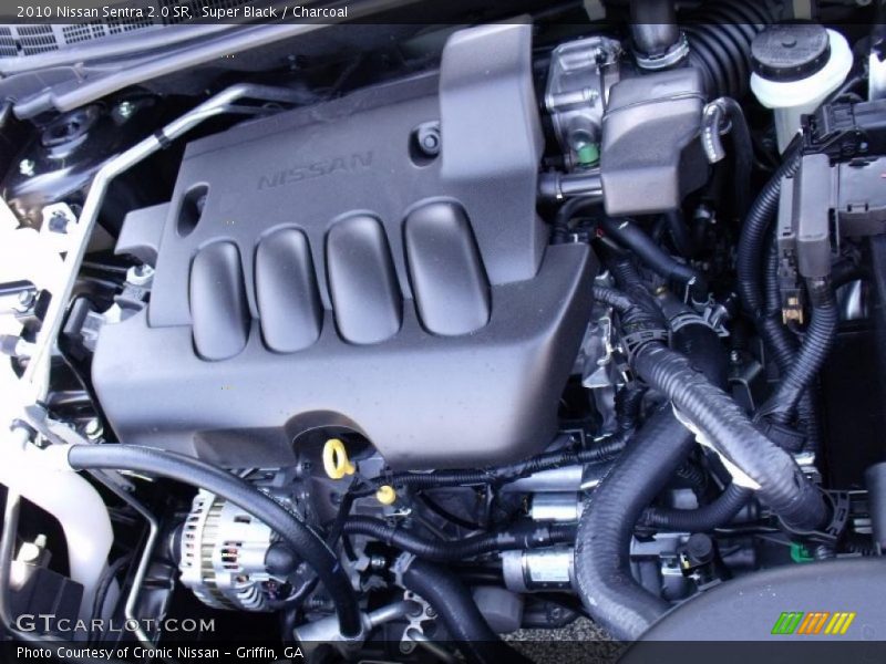 Super Black / Charcoal 2010 Nissan Sentra 2.0 SR