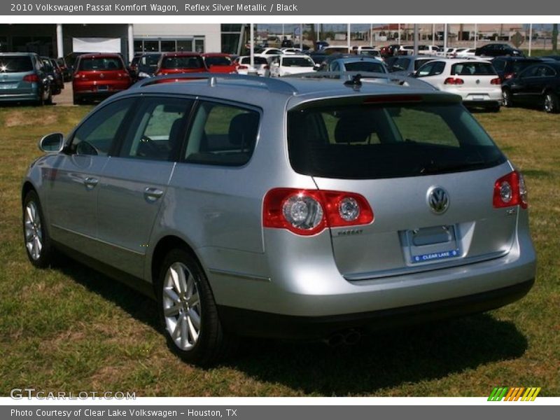 Reflex Silver Metallic / Black 2010 Volkswagen Passat Komfort Wagon