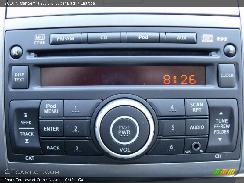 Super Black / Charcoal 2010 Nissan Sentra 2.0 SR