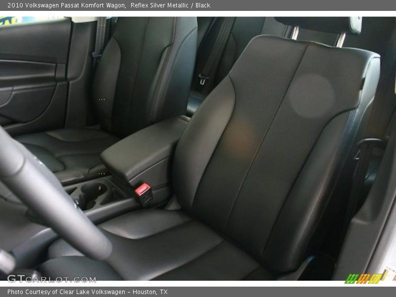 Reflex Silver Metallic / Black 2010 Volkswagen Passat Komfort Wagon