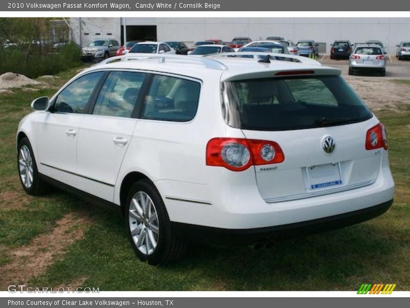 Candy White / Cornsilk Beige 2010 Volkswagen Passat Komfort Wagon