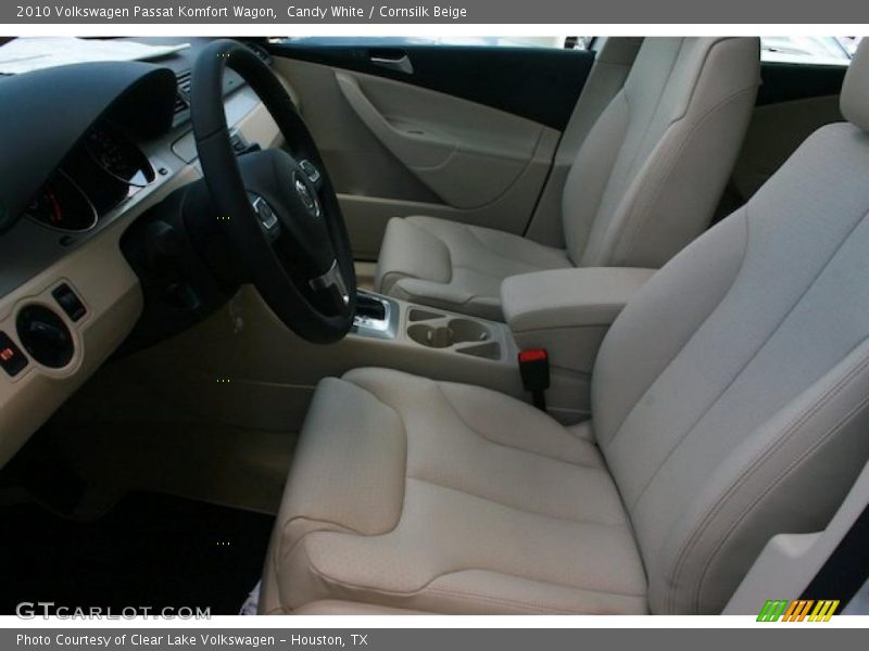 Candy White / Cornsilk Beige 2010 Volkswagen Passat Komfort Wagon