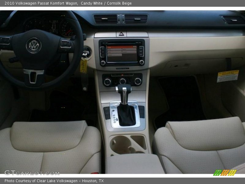 Candy White / Cornsilk Beige 2010 Volkswagen Passat Komfort Wagon