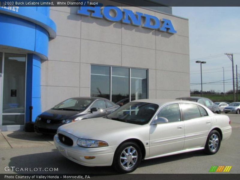 White Diamond / Taupe 2003 Buick LeSabre Limited