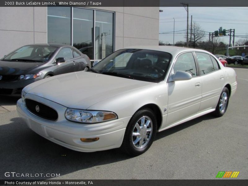 White Diamond / Taupe 2003 Buick LeSabre Limited