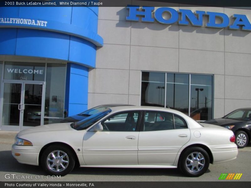 White Diamond / Taupe 2003 Buick LeSabre Limited