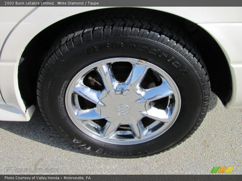 White Diamond / Taupe 2003 Buick LeSabre Limited