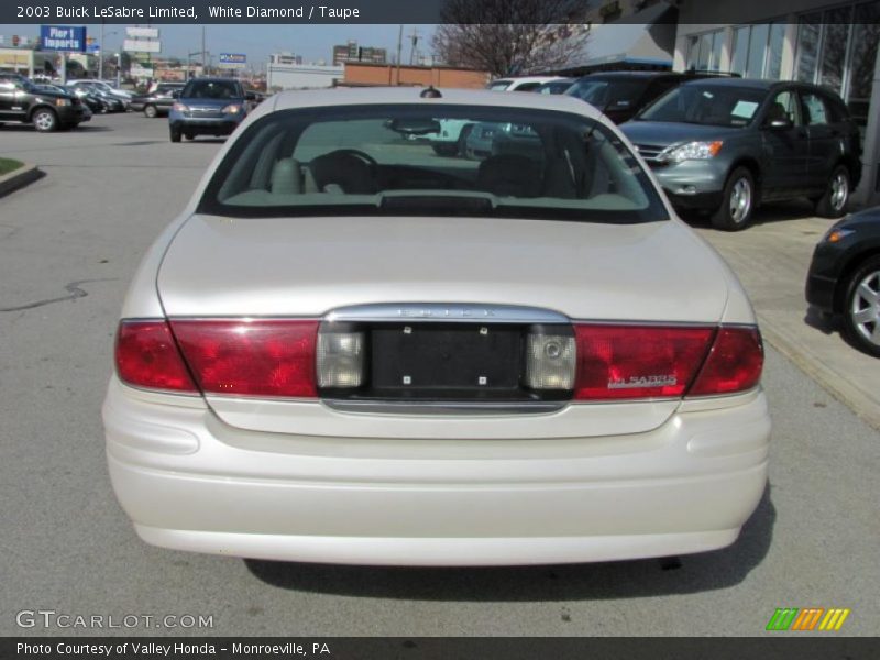 White Diamond / Taupe 2003 Buick LeSabre Limited