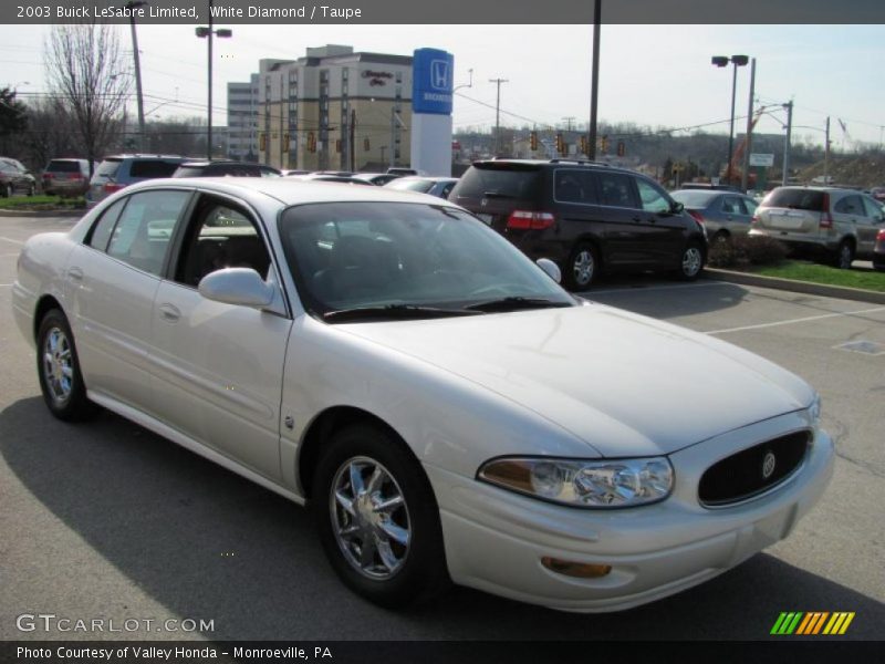 White Diamond / Taupe 2003 Buick LeSabre Limited